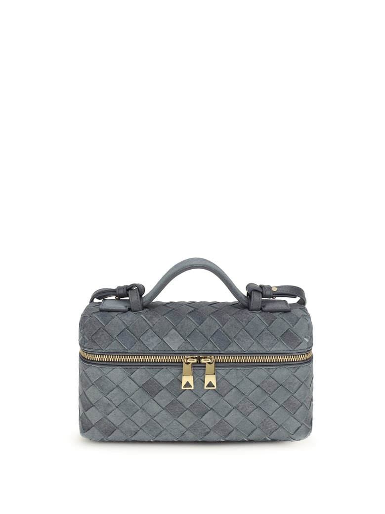 shoulder bag bang bang vanity case denim suede by Selfnex