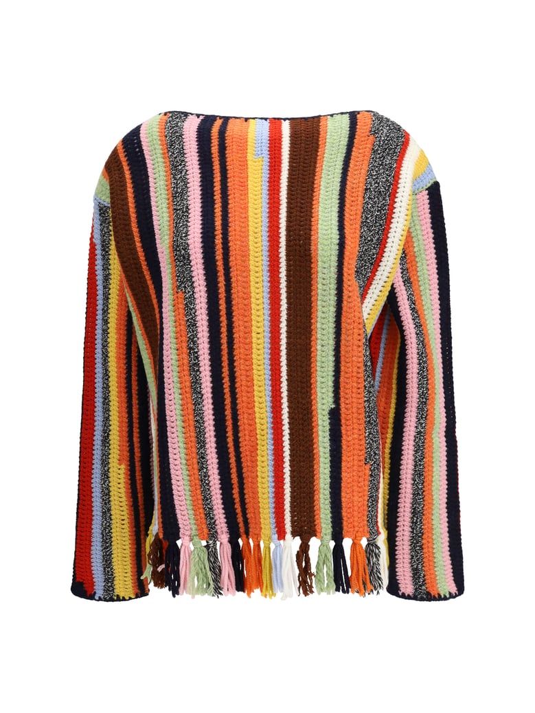 sweater wool-cashmere multicolour by Selfnex