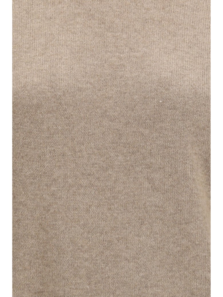 sweater turtleneck cashmere brown by Selfnex
