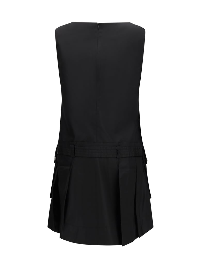 mini dress duchesse nylon black by Selfnex
