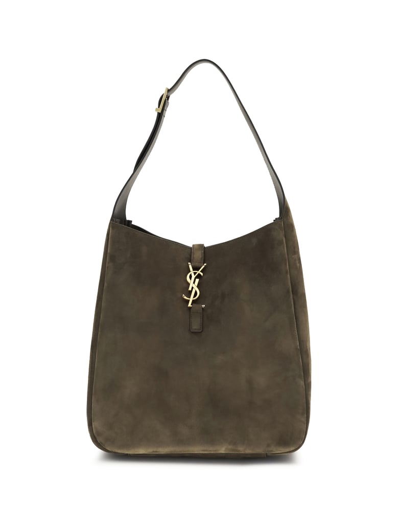 shoulder bag le 5 à 7 light musk suede by Selfnex