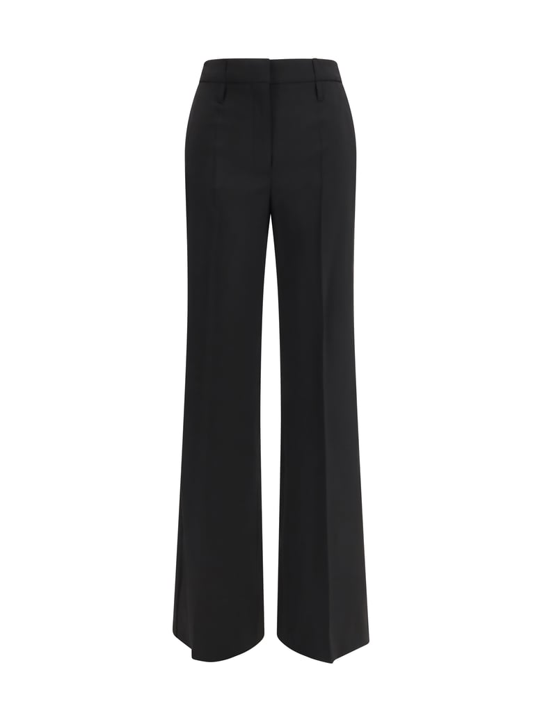 flare pants black by Selfnex