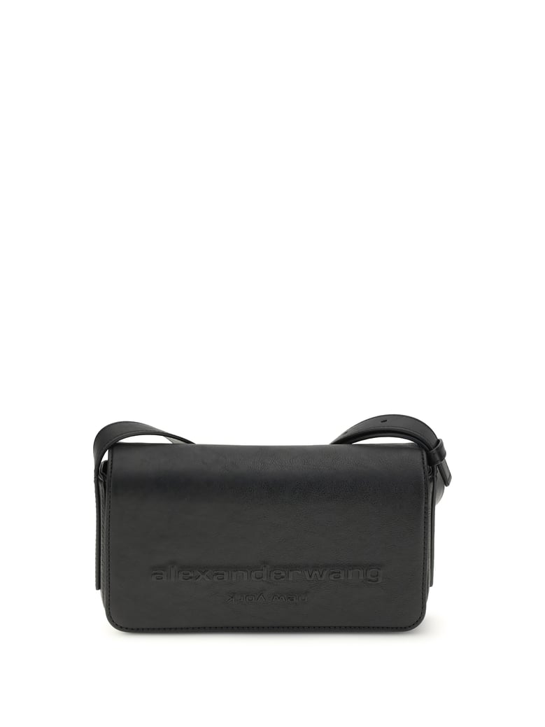 shoulder bag black calf leather by Selfnex