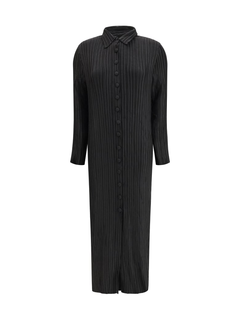 dress long wave black by Selfnex