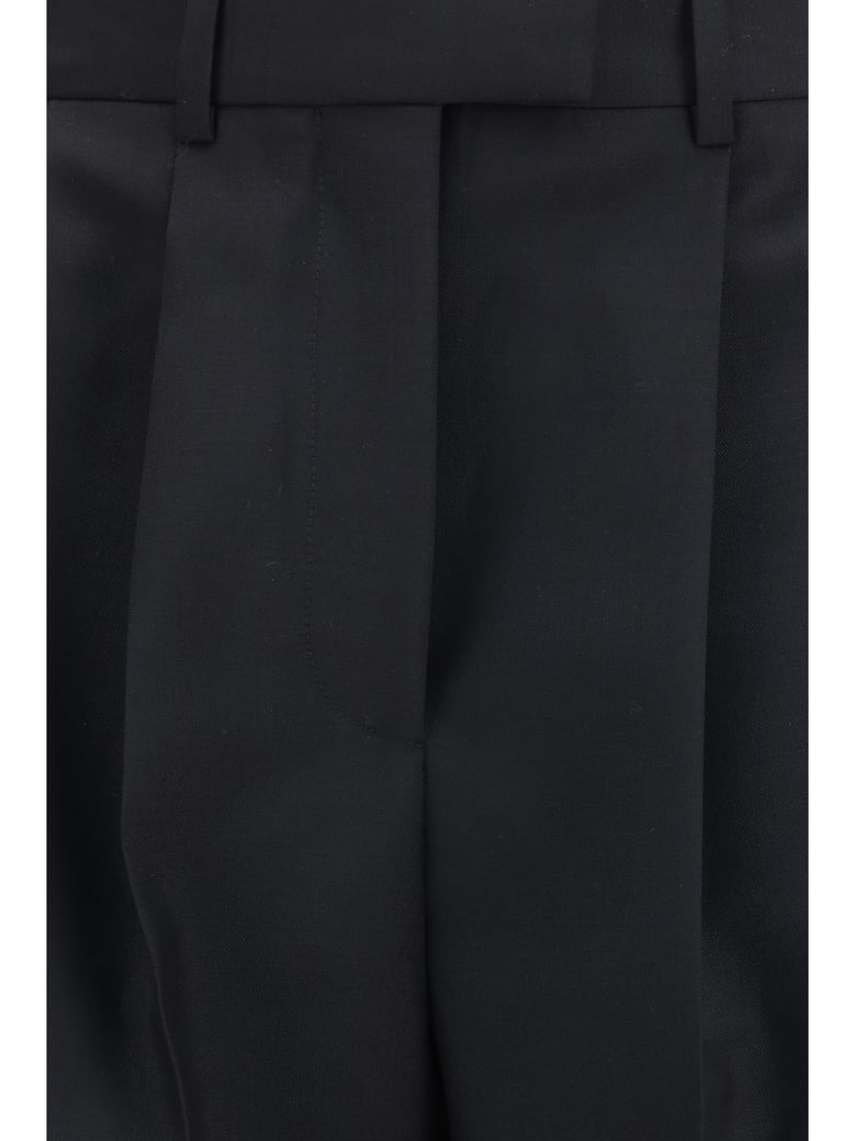 trousers double-pleat wool-mohair by Selfnex