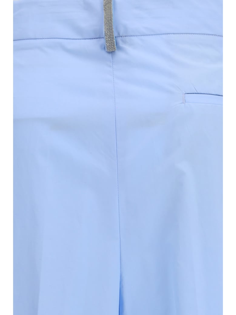 trousers filo diamante sky blue by Selfnex