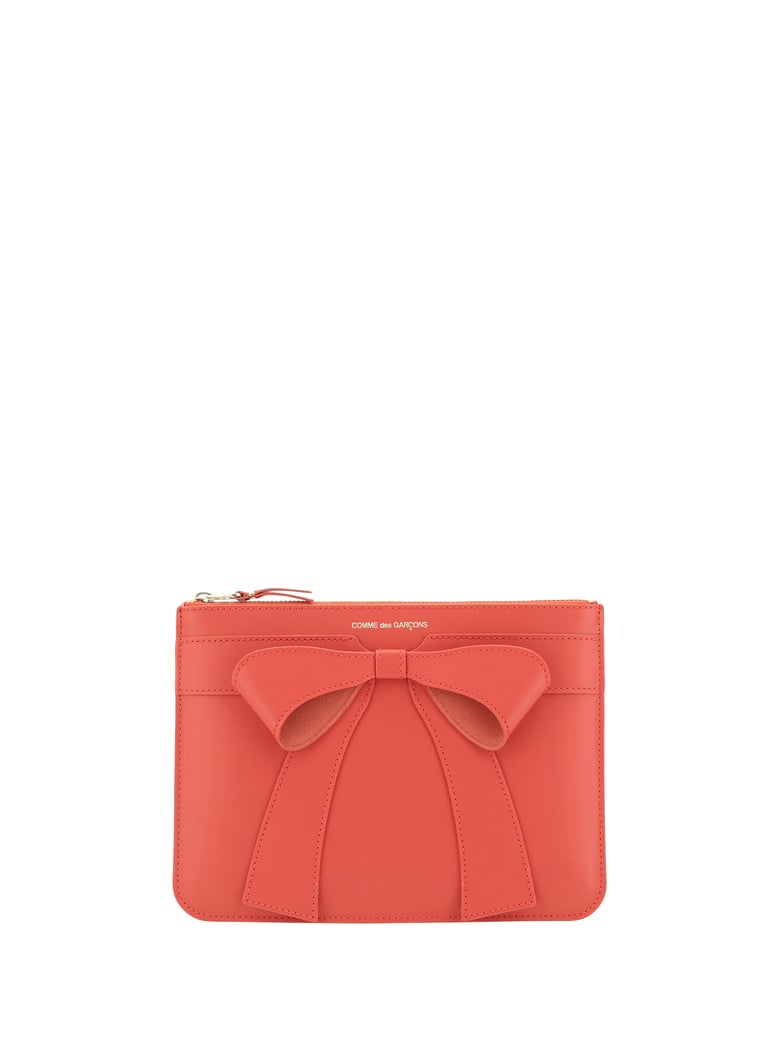 coin purse big bow red by Selfnex