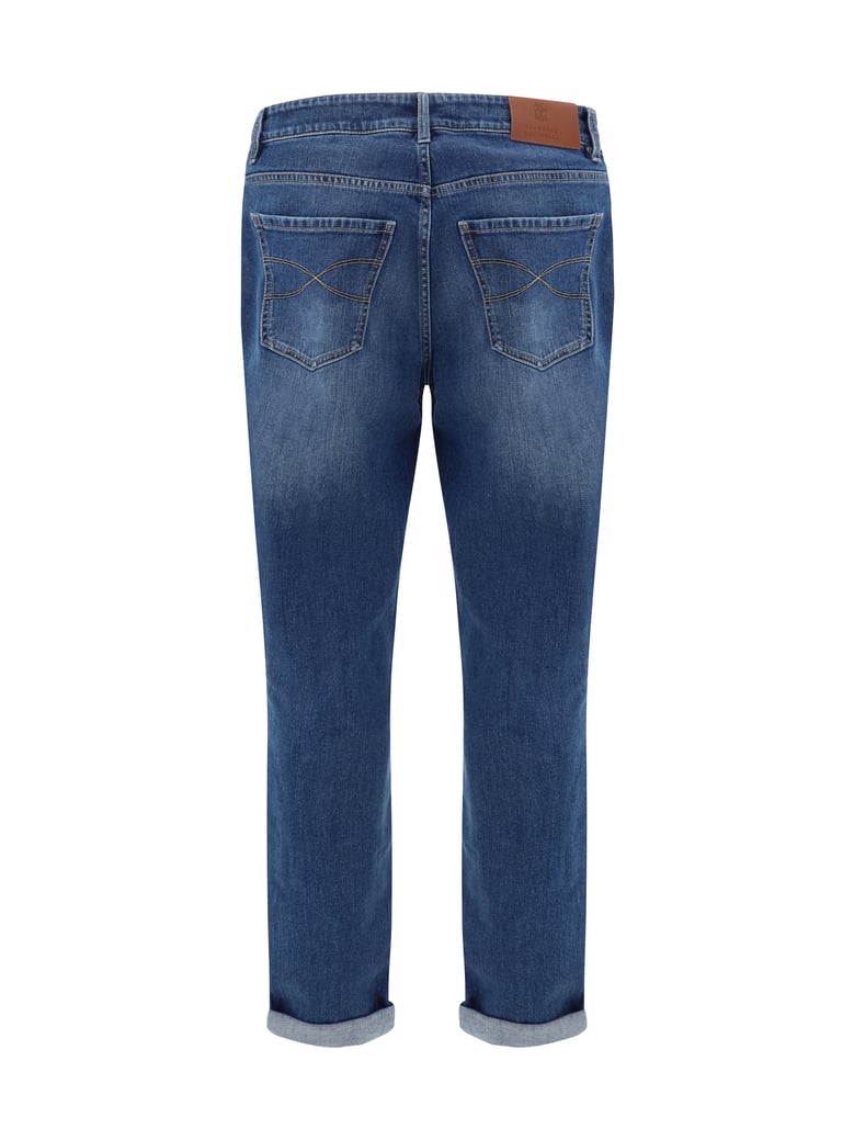 jeans straight medium denim by Selfnex