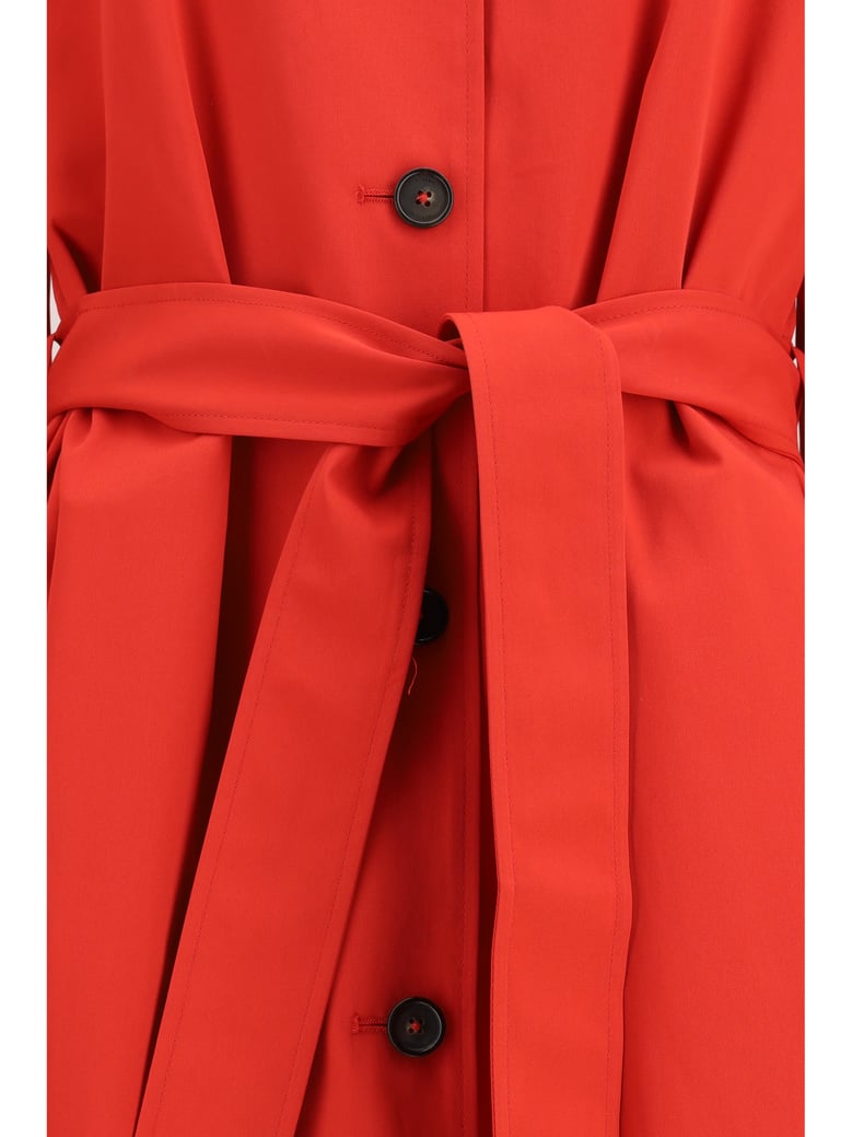 trench coat light spring poppy by Selfnex