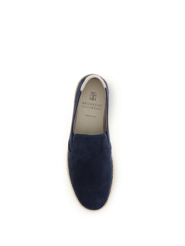 suede sneakers midnight/lamb by Selfnex