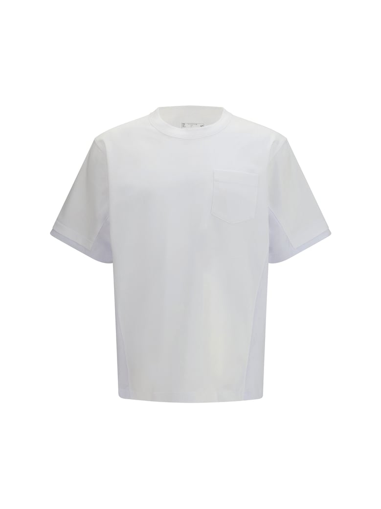 cotton t-shirt white by Selfnex
