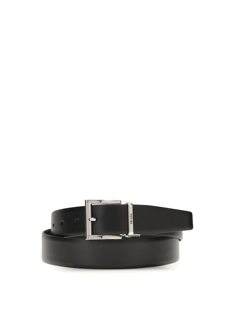 leather belt black calfskin by Selfnex