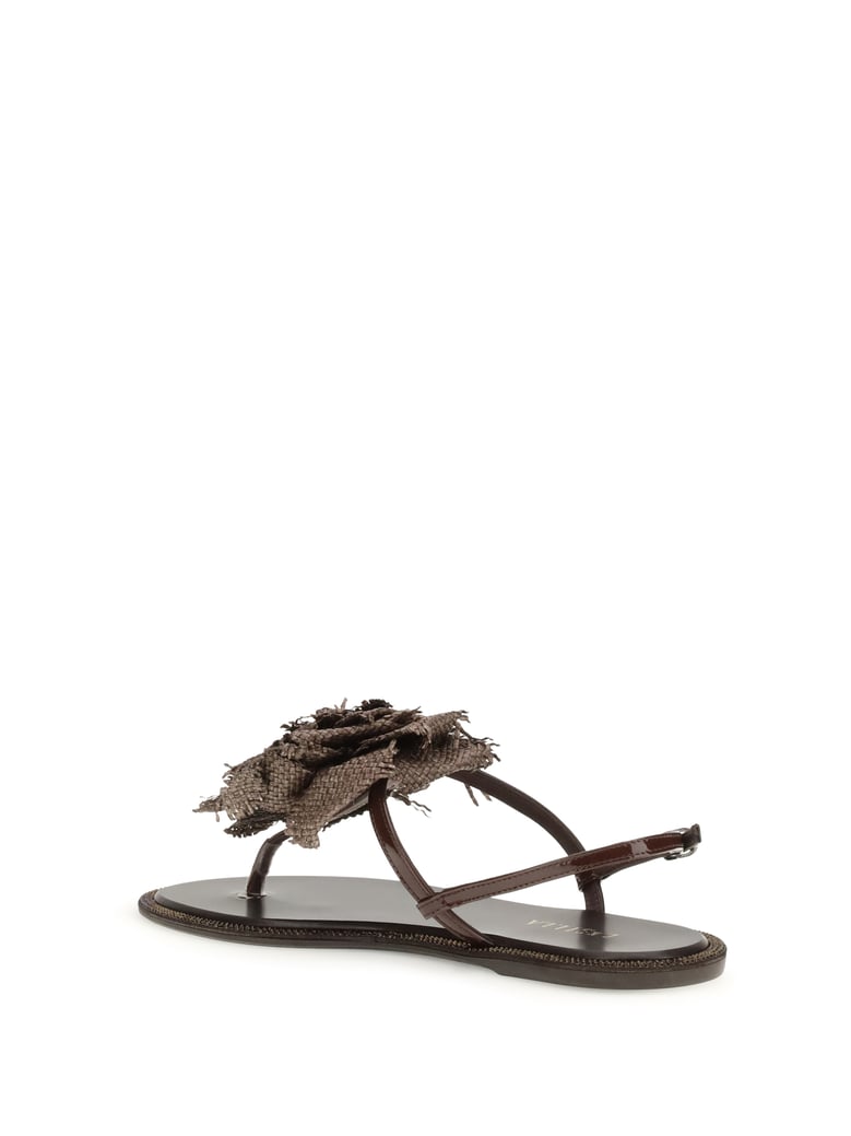 sandals rose dark brown by Selfnex