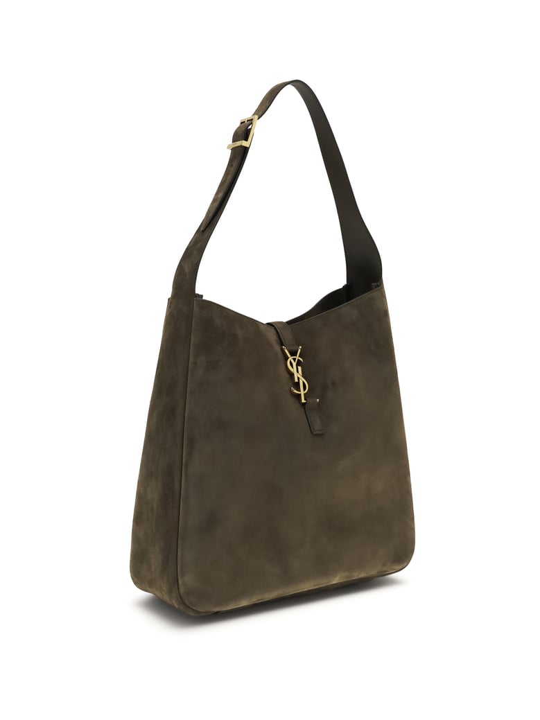 shoulder bag le 5 à 7 light musk suede by Selfnex