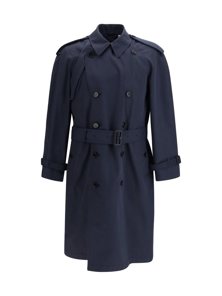 trench coat highbury navy/black by Selfnex