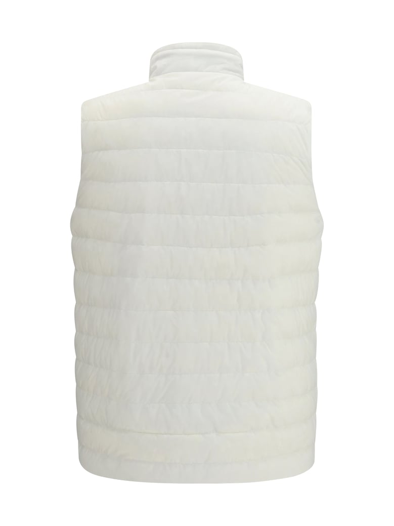 reversible gilet teal/white by Selfnex