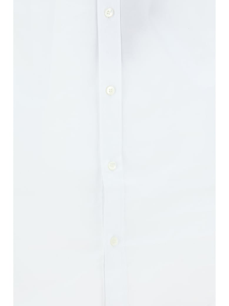 cotton shirt optical white by Selfnex