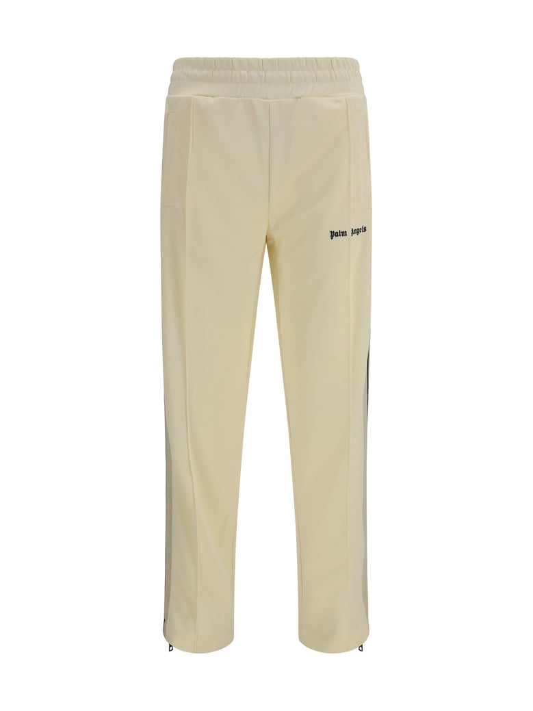 track pants classic logo ivory/black by Selfnex
