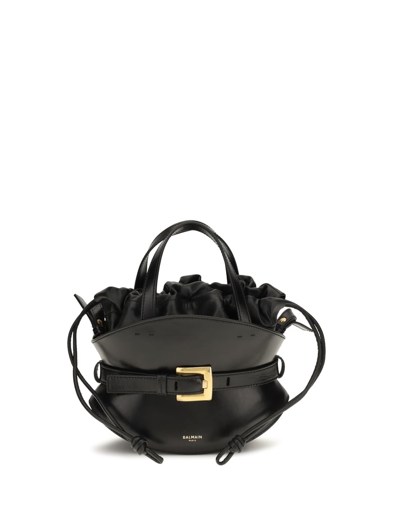 shoulder bag shuffle mini black calf leather by Selfnex