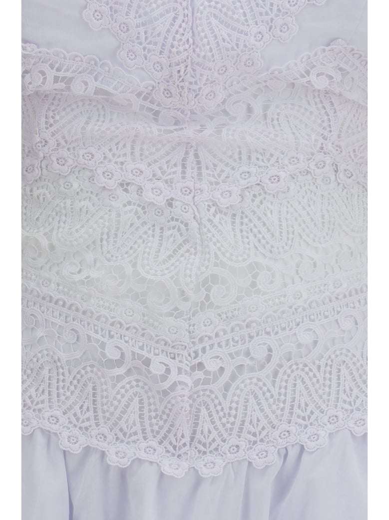 short dress aveline white by Selfnex