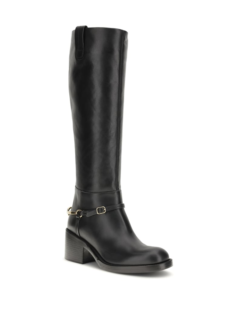 boots dakota black calfskin by Selfnex