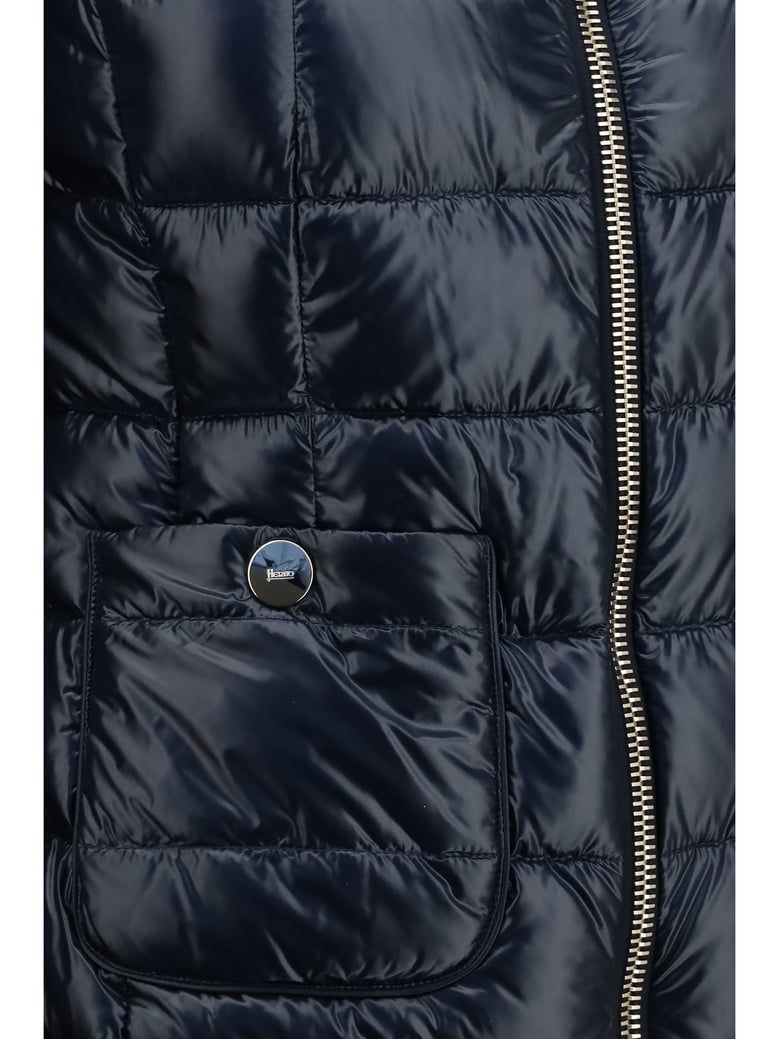 down jacket maria navy blue by Selfnex