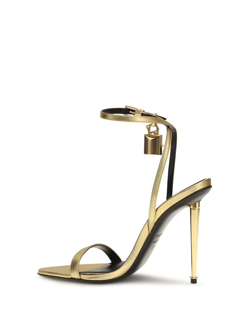sandals lambskin gold by Selfnex