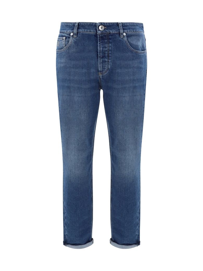 jeans straight medium denim by Selfnex