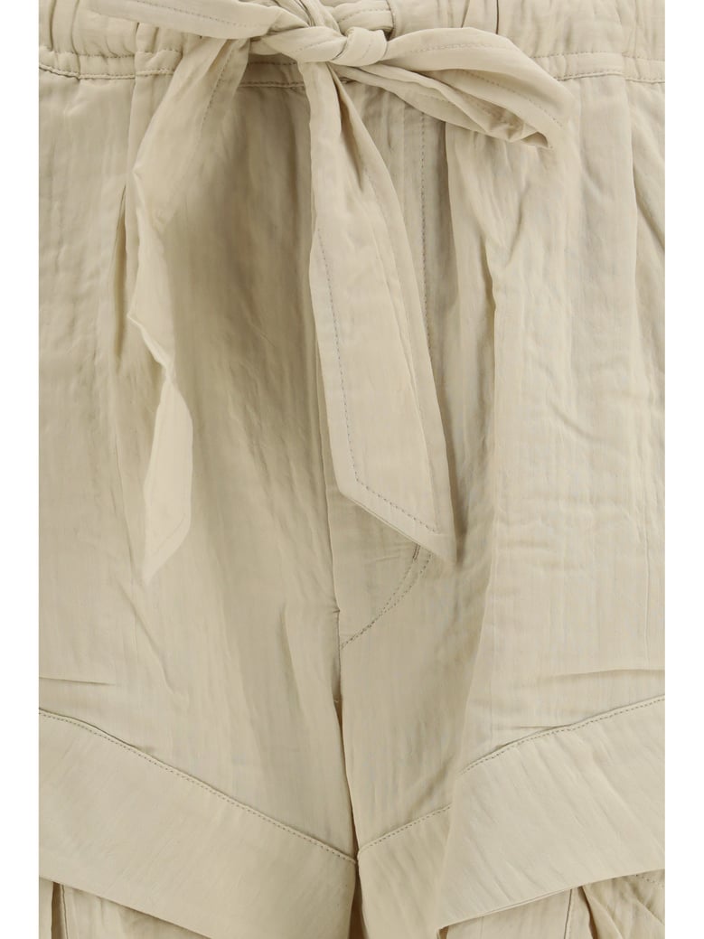 shorts viscose cotton ecru by Selfnex
