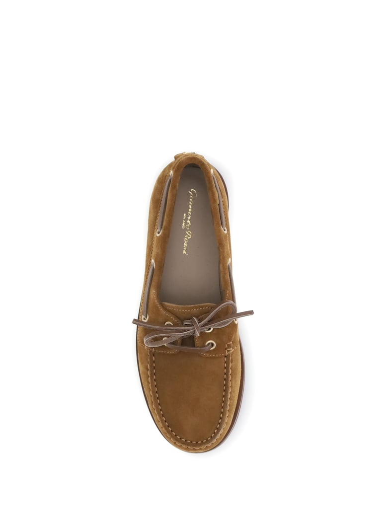 loafers vandée suede tan by Selfnex