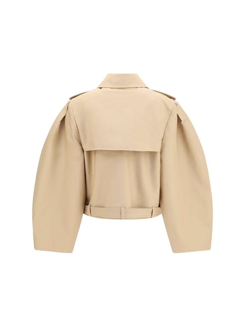 jacket double-breasted belted by Selfnex