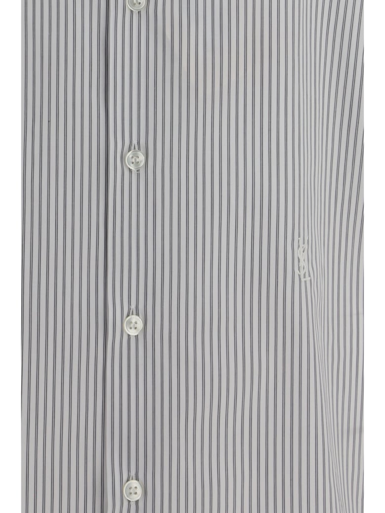 striped shirt beige by Selfnex