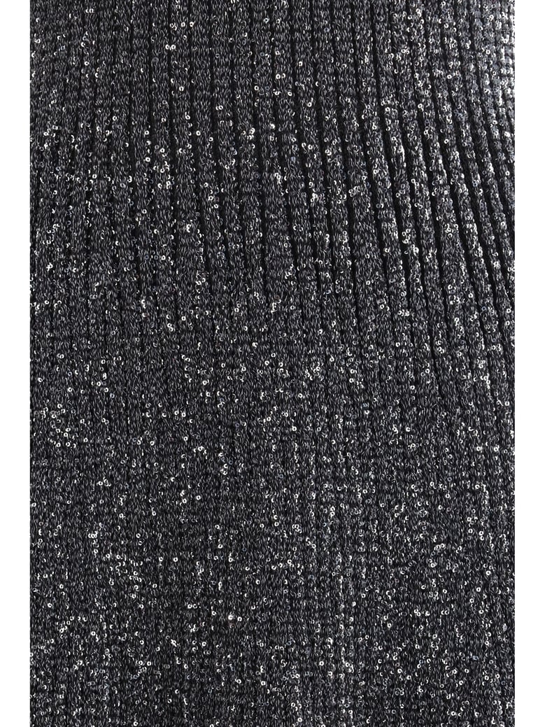 midi dress sequined black by Selfnex