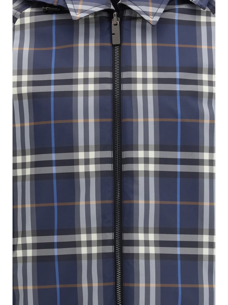 reversible jacket silhouette blue by Selfnex