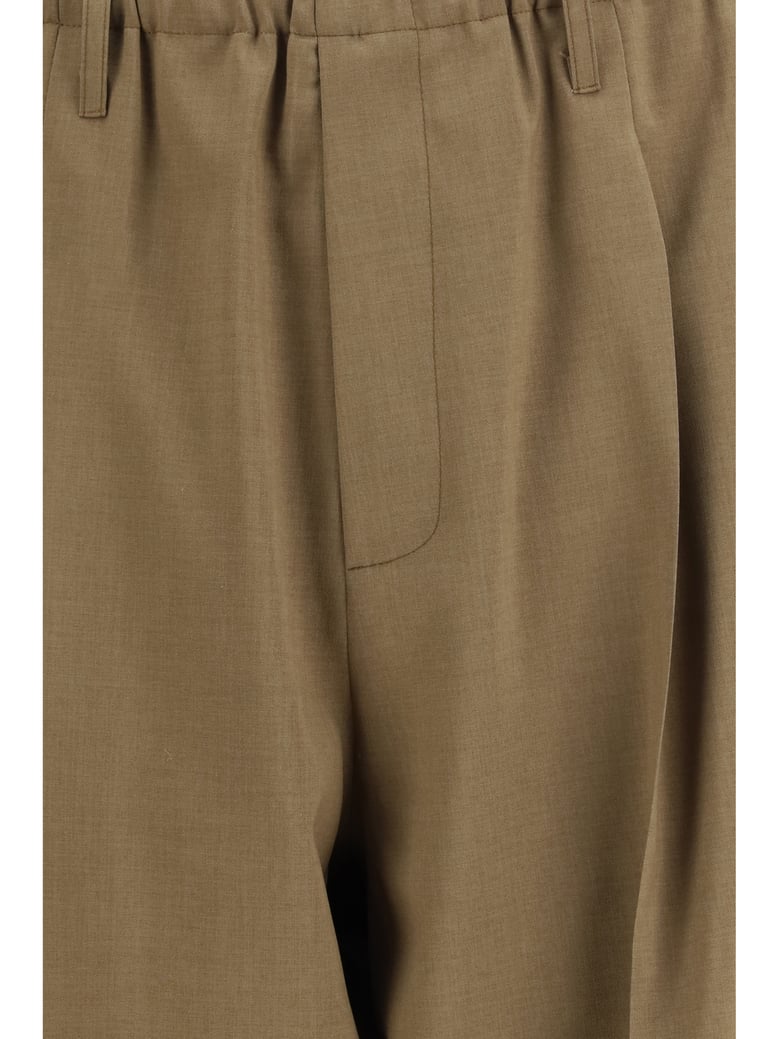 trousers people’s pants beige by Selfnex