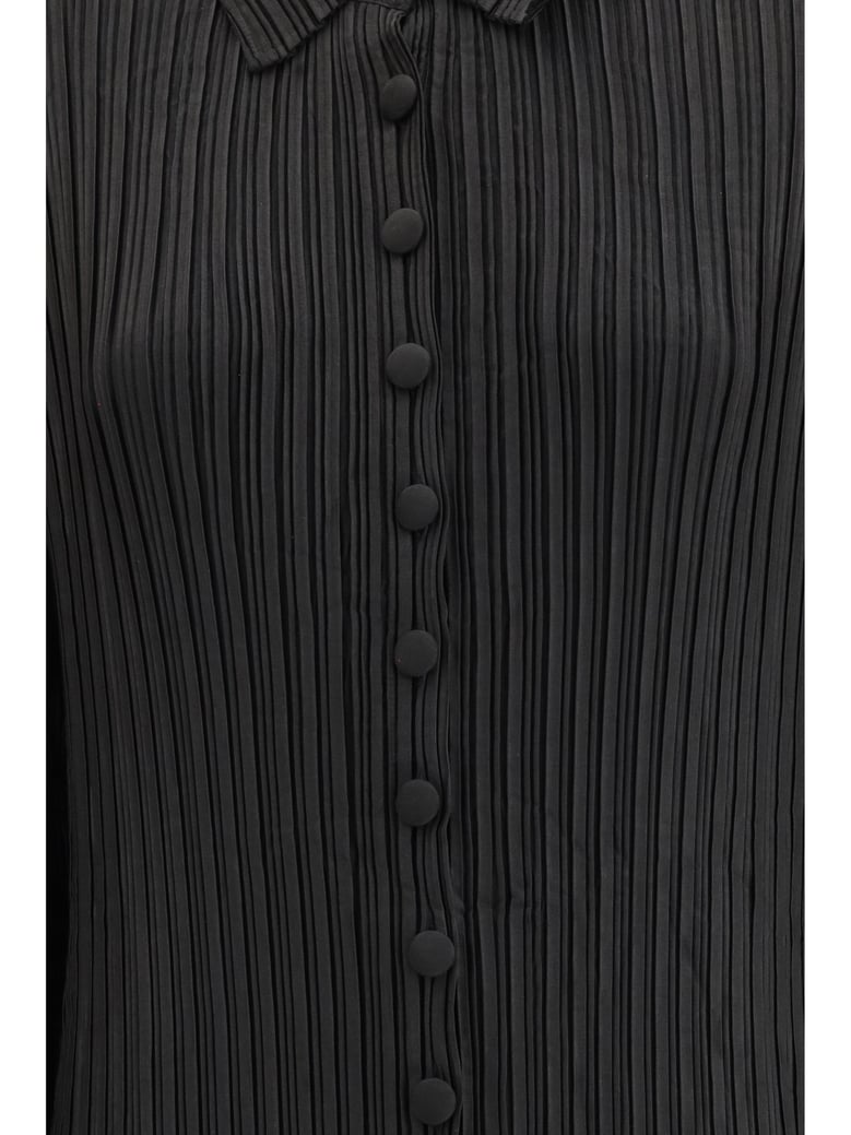 dress long wave black by Selfnex