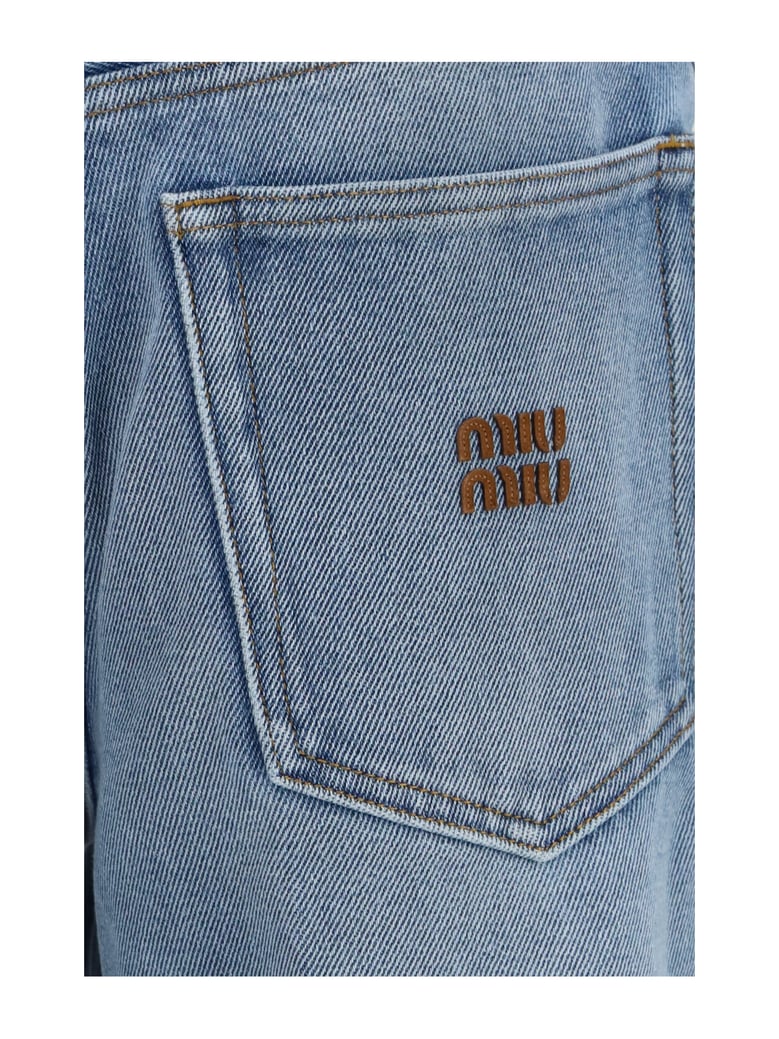jeans washed denim light blue by Selfnex