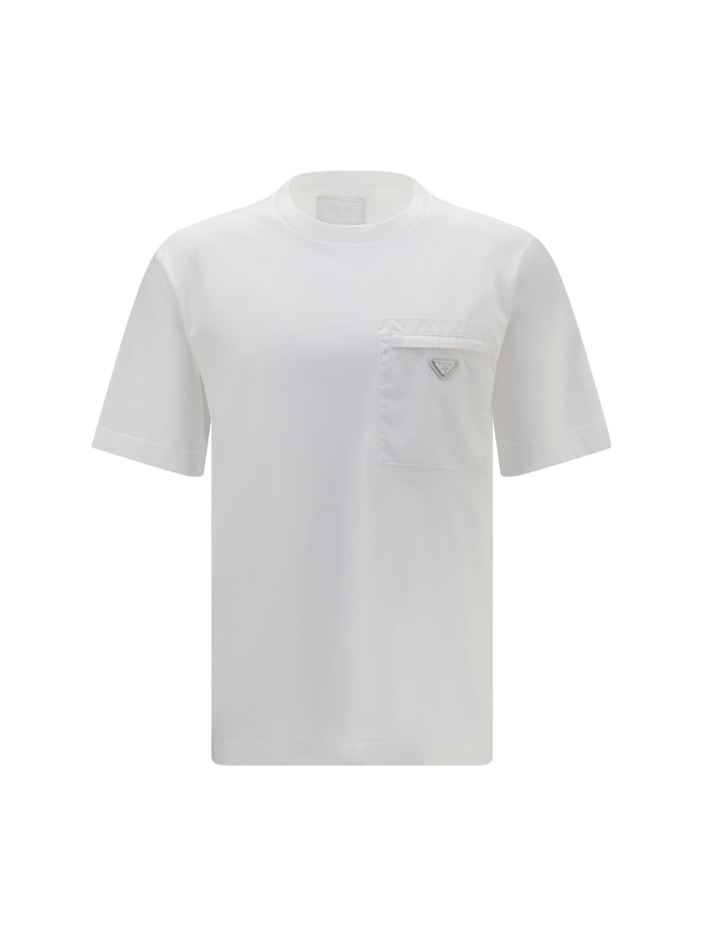 t-shirt with pocket white by Selfnex