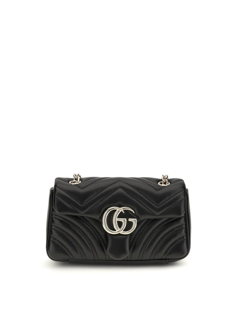 shoulder bag gg marmont black leather by Selfnex