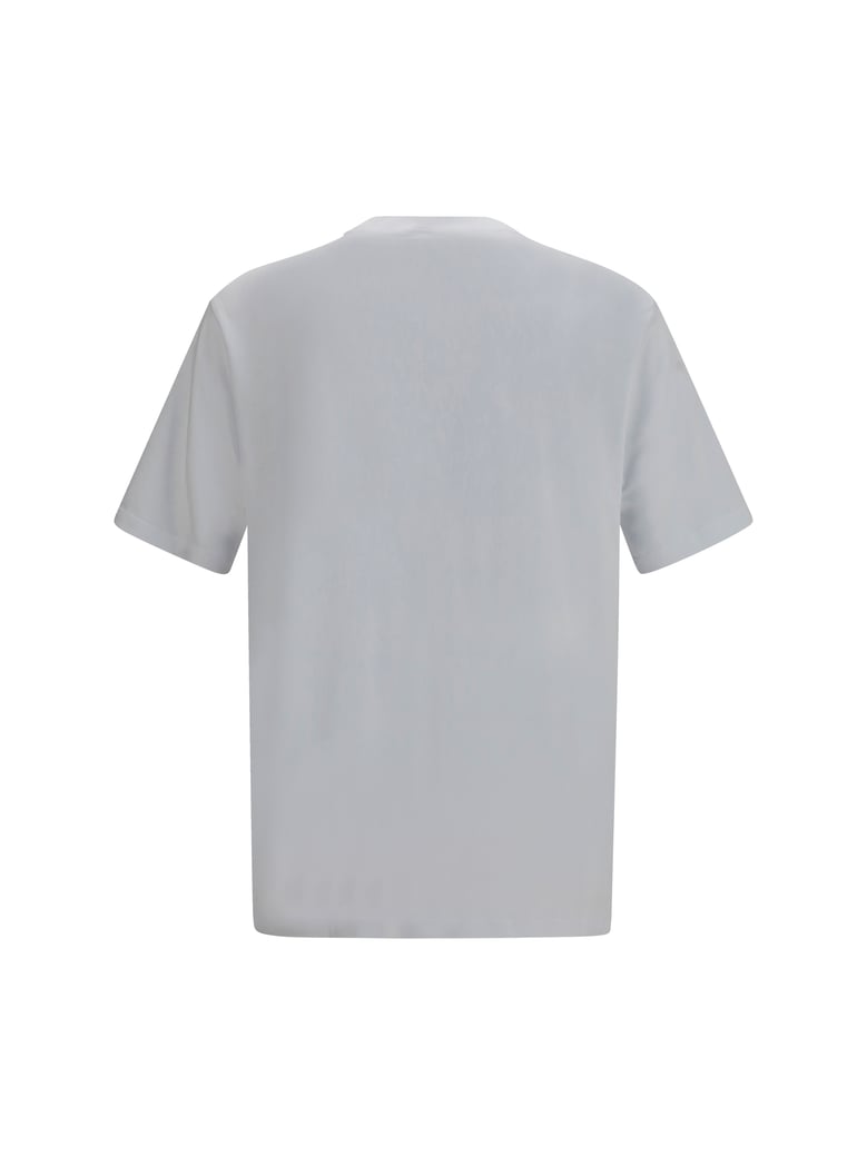 t-shirt with embroidered logo, white by Selfnex