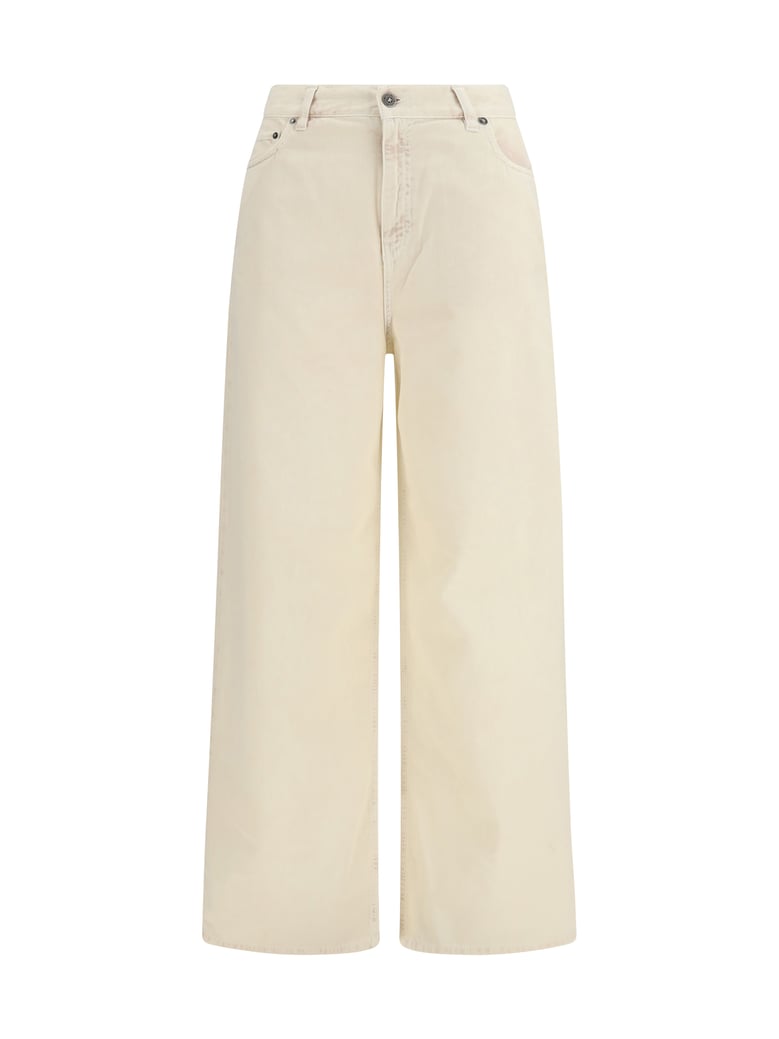 jeans wide-leg yellow by Selfnex
