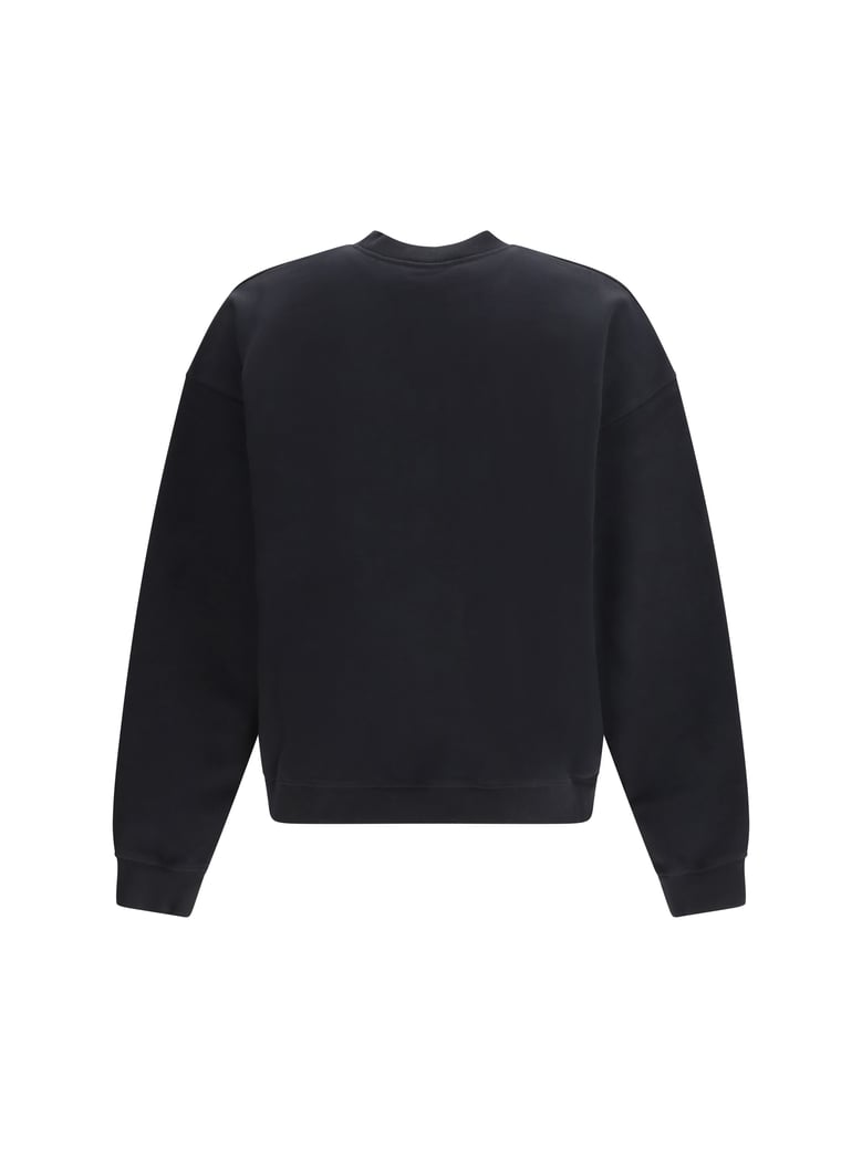 crewneck sweatshirt black by Selfnex