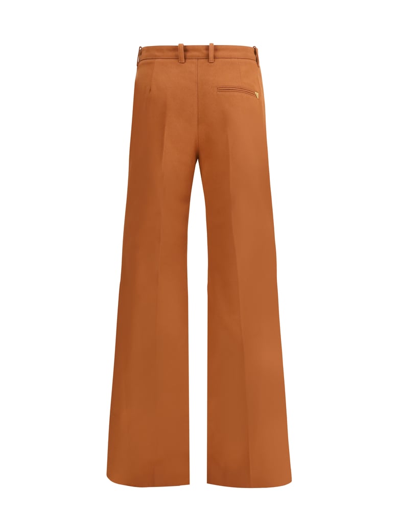 flare denim jeans nougat by Selfnex