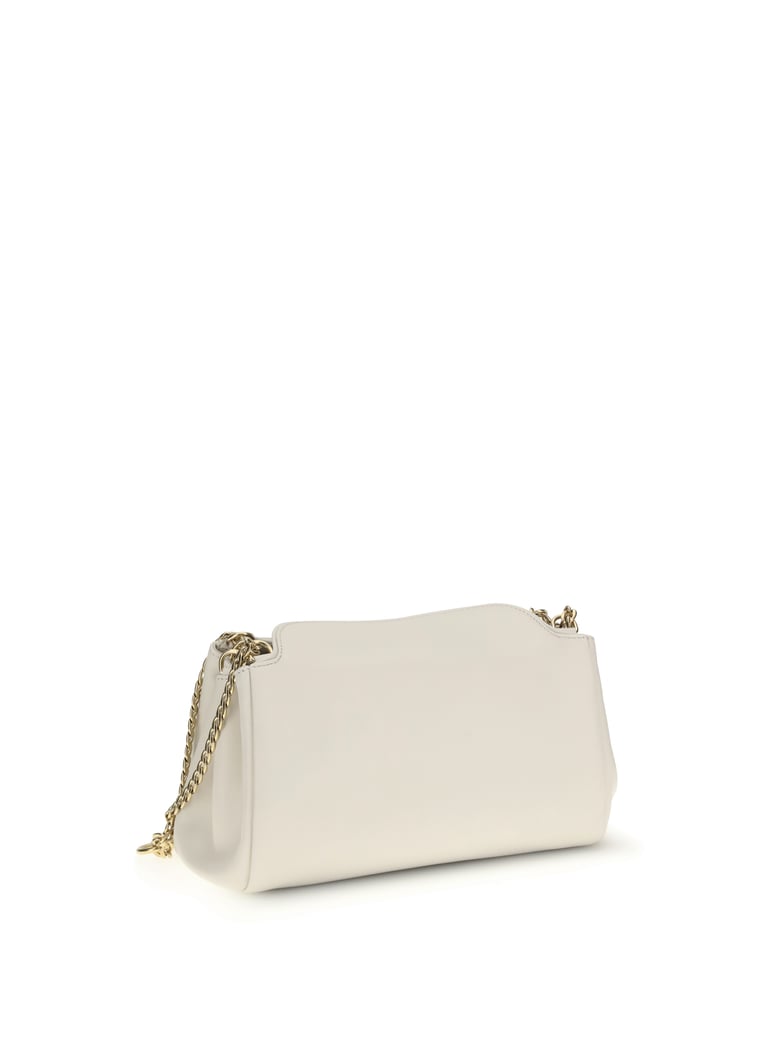shoulder bag calf leather white by Selfnex