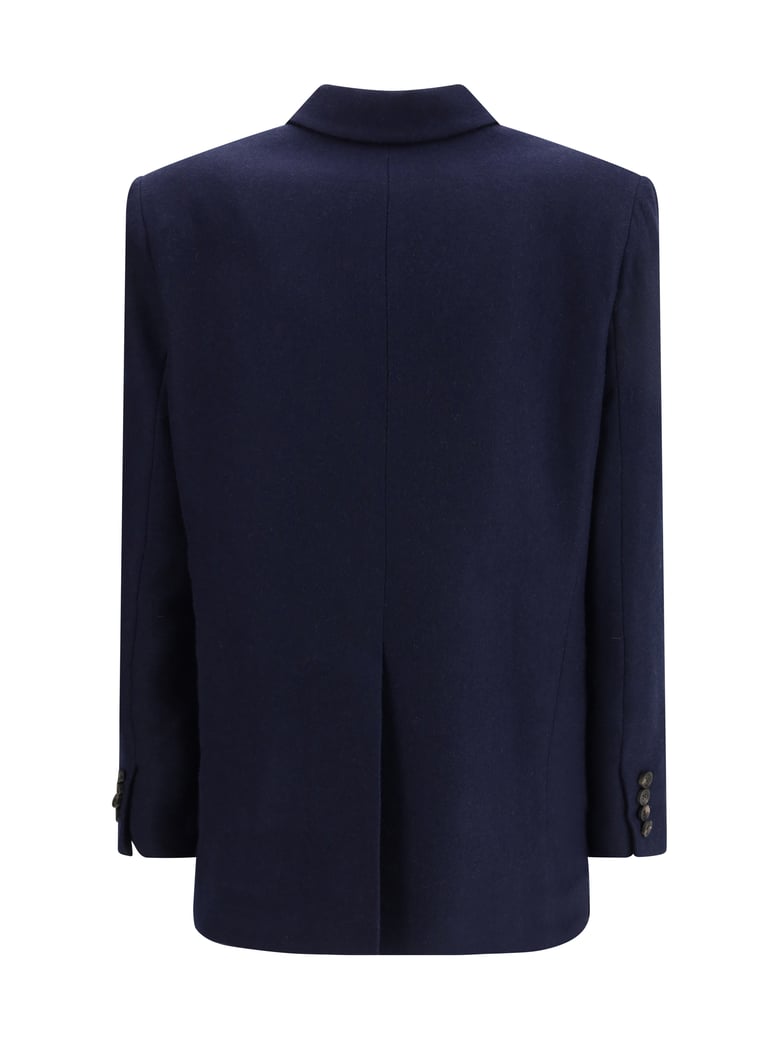 double-breasted blazer cashmere blue by Selfnex