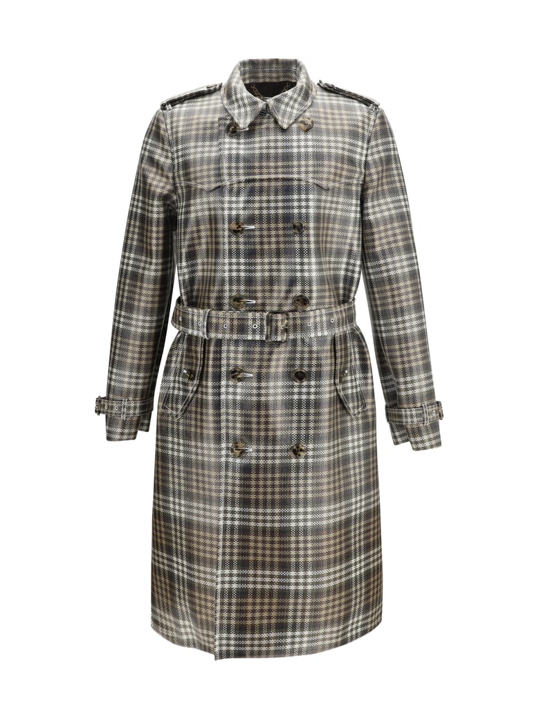 trench coat chalk white/truffle by Selfnex