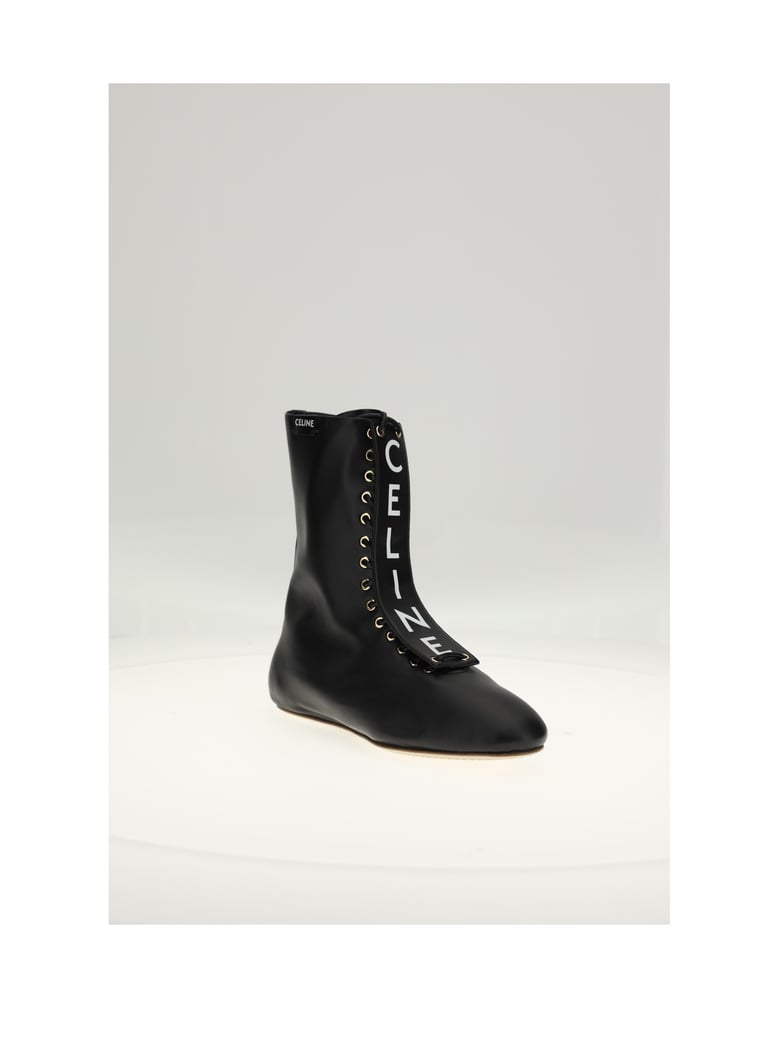 lace-up boot 05 black by Selfnex