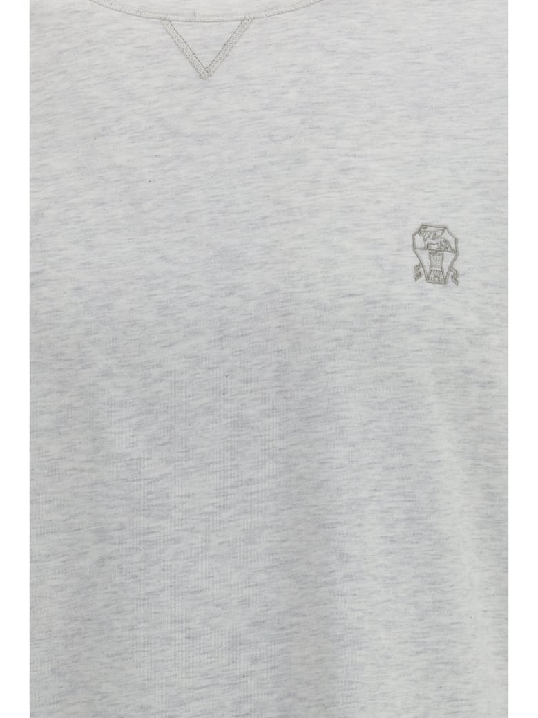 cotton t-shirt pearl/grey by Selfnex