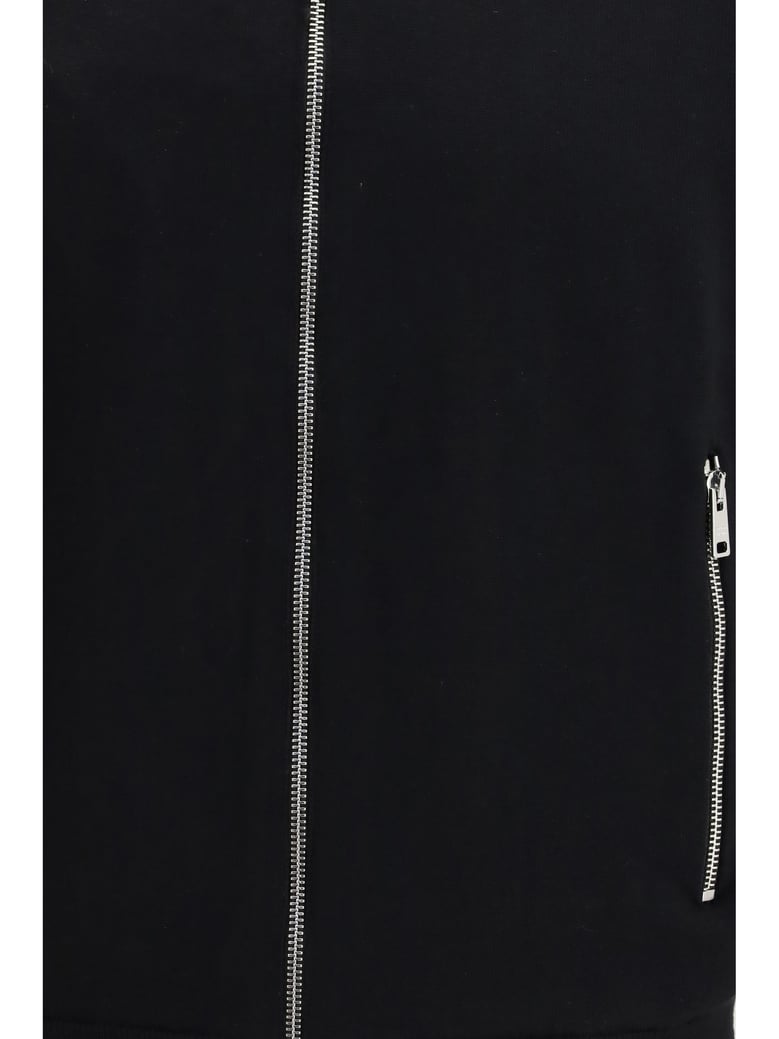 jacket reversible wool & re-nylon black by Selfnex