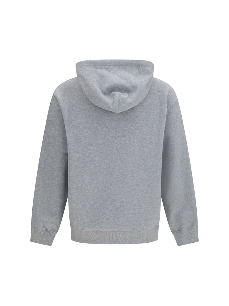 hoodie vlogo signature grey melange by Selfnex